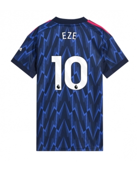 Billige Fotballdrakt Arsenal Eberechi Eze #10 Replika Bortedrakt Dame 2025-26 Kortermet Billige Fotballdrakt Arsenal Eberechi Eze #10 Replika Bortedrakt Dame 2025-26 Kortermet